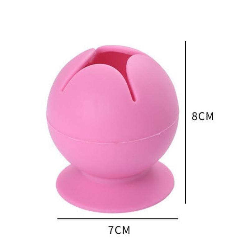 Multifunktionale Silikon-Schreibtisch-Organizer Müllaufbewahrungskugel 5D Diamantmalerei Stifthalter Aufbewahrungs-Gadgets Kunst Nähwerkzeug