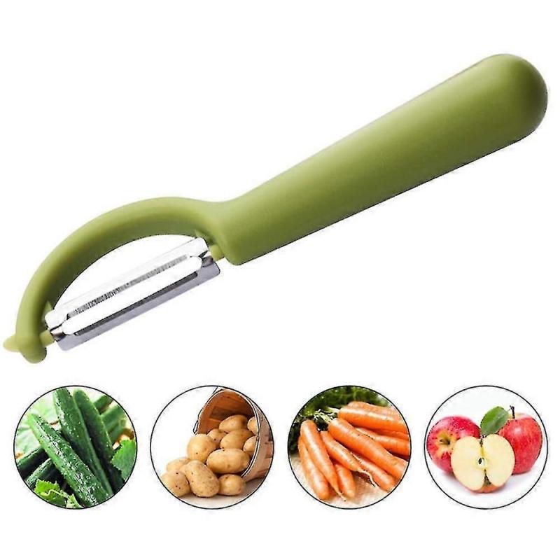 Stainless Steel Potato Peeler Vegetable Fruit Peeler With Handle Kitchen Gadget Tool