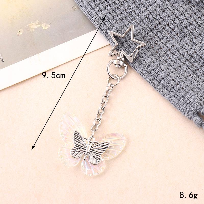 Handmade Colorful Bow Pendant Phone Case Keychain Lanyard Charm