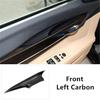 Pair ABS Car Interior Front Door Handle Clip Cover For BMW 7 Series F01 09-15