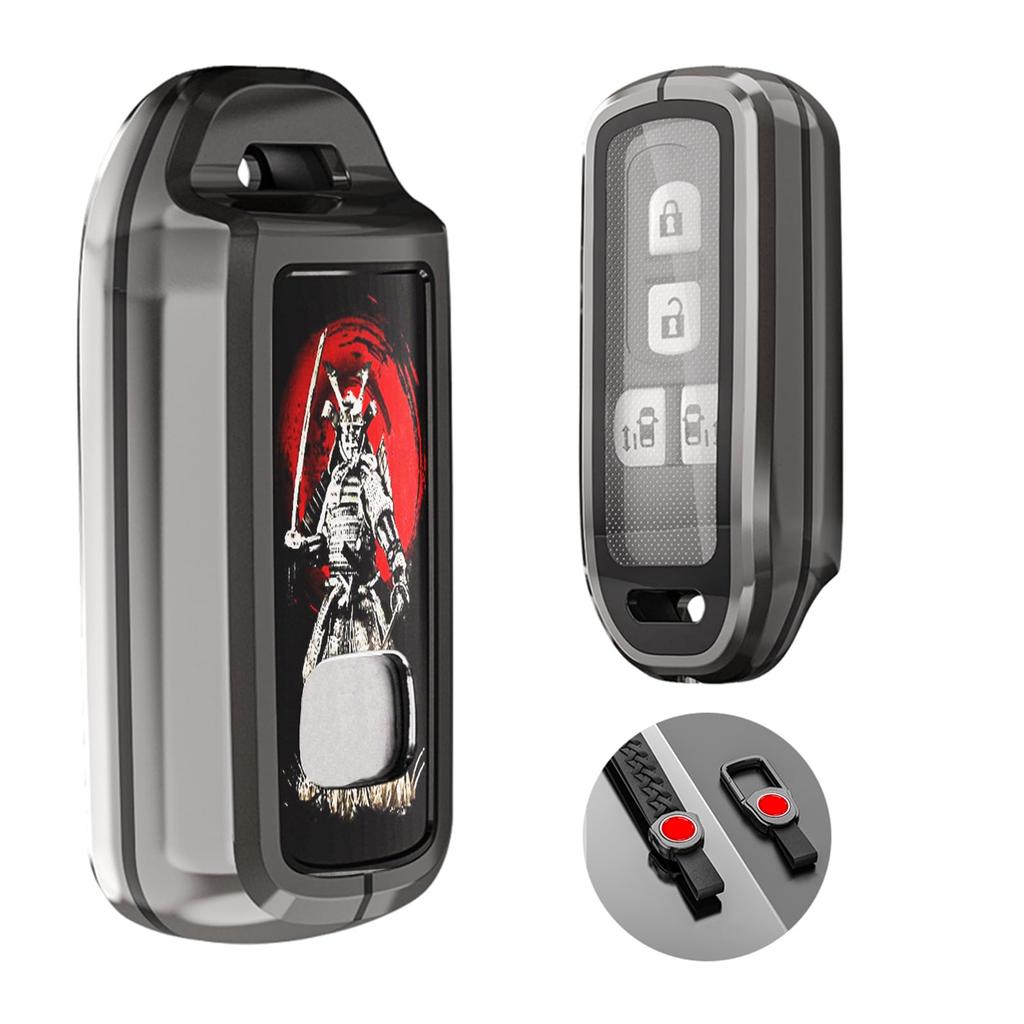 [MDee] Honda Intelligent Key Case, N-Box, High-grade TPU, Lightweight, Silicone, Scratch-Resistant, Dustproof, Key Chain,