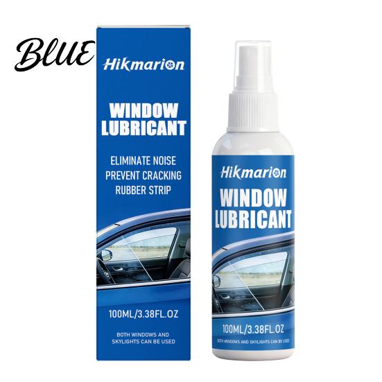 Silikonspray für Autodichtungen Fensterschienen Schmiermittel Beseitigt Quietschgeräusche Dichtmittel Glatte Dichtleiste Wartung Glasbewegung 100ml Gummi
