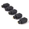 Mini Optischer Audio Adapter 3,5mm Buchse Stecker auf Digital Toslink Stecker