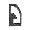For Toyota Alphard/Vellfire 30 Series 2015- Center Console Gear Shift Panel Cover Car Accessories Carbon Fiber RHD