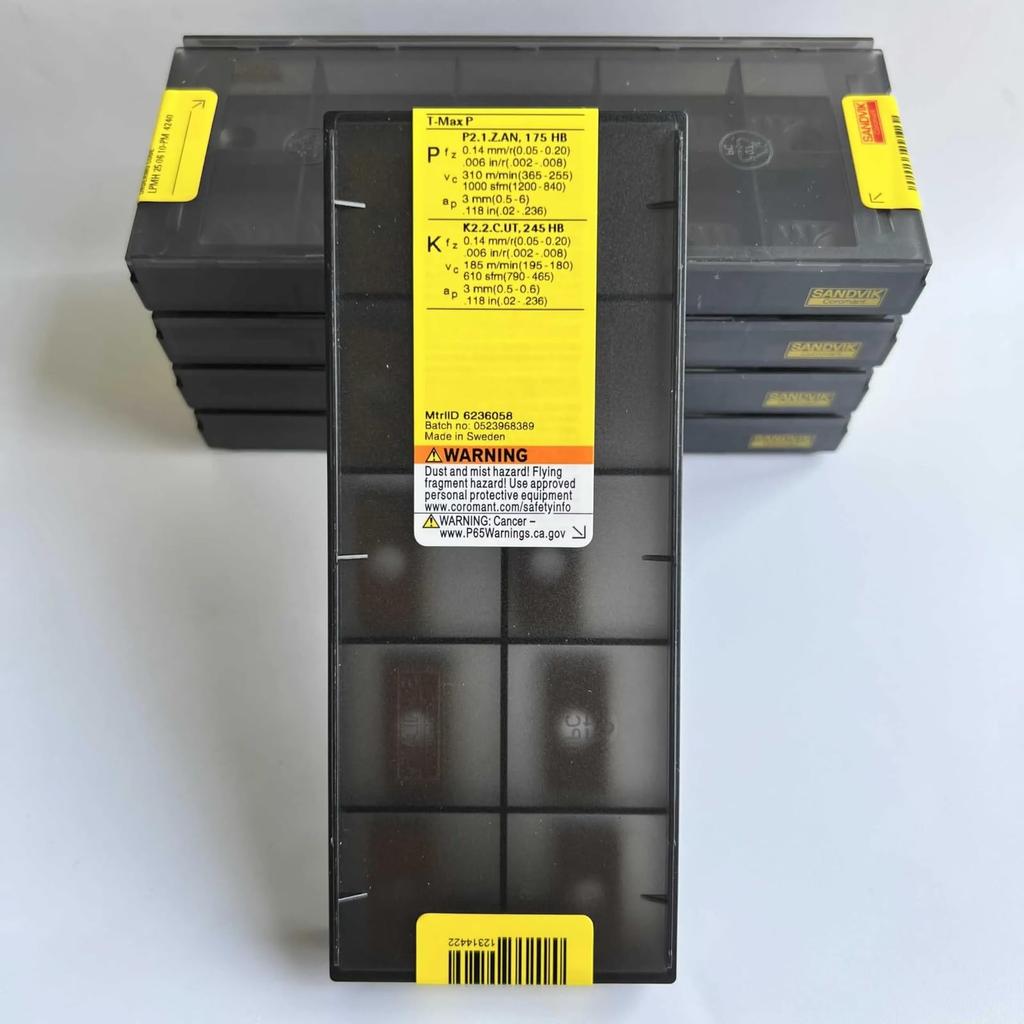 Original Sandvik / LPMH250610-PM 4240 / CNC Lathe Carbide Blade 10 PCS