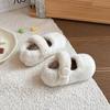 New Winter Cotton Shoes for Girls, Fleece-Lined and Thickened for Warmth, Children's Girls' Furry Shoes, Loafers for Outdoor Wear