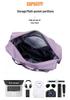 Expandable Large Capacity Travel Duffel with Universal Wheels for Men & Women - Perfect for Shopping, Storage, and Business Trips
