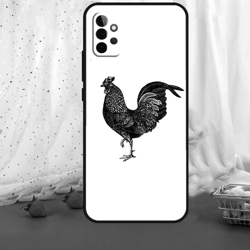 Chubby Chicken For Samsung Galaxy A54 A34 A14 A36 A56 A26 A16 A15 A55 A53 A33 A35 A22 A32 A52 A05 A06 Case
