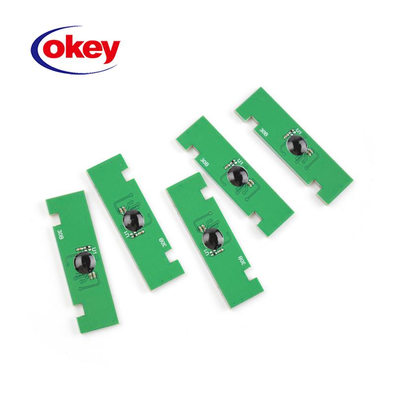 4pcs CLT-K406S CLT-406S 406 406s Toner Cartridge Chip for Samsung CLP 360 365 C410W C460W C460FW CLX 3300 CLX-3305fw Reset Chip