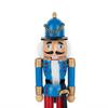 Vintage Cavalry-style Wooden Nutcracker