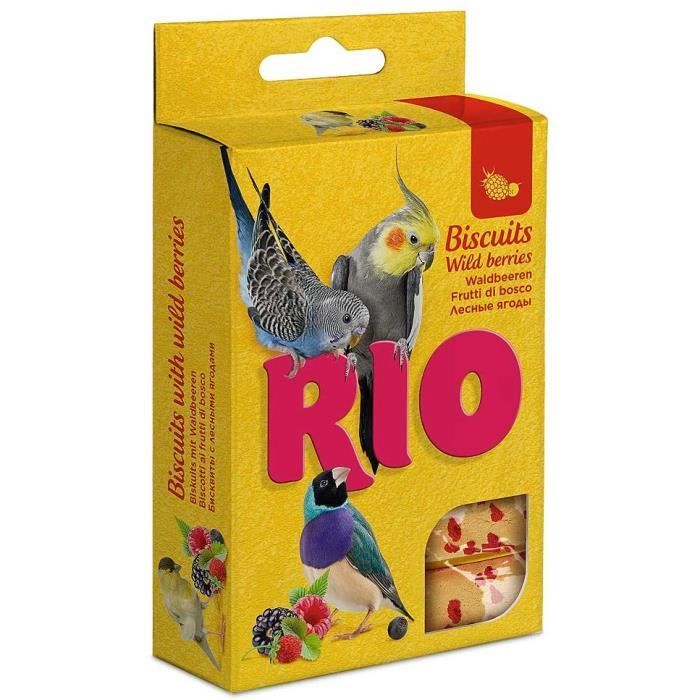 RIO Bisckits Pour Toutes Les Espèces Doiseaux Aux Baies Des Forêts 35 G - 22190