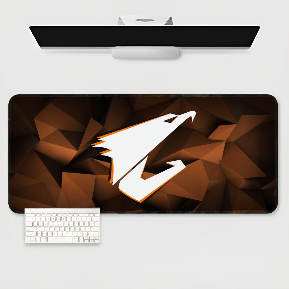 Aorus Mouse Pad Large Gamer XXL Keyboard Mat On Mat 900X400MM Carpet Rubber Desk Mat Gaming Mouse Pad