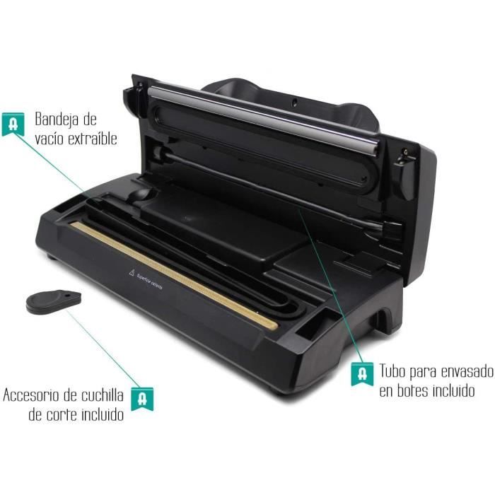 Alfa Chef Machine à emballer Conservation domestique de hautes performances. Acier inoxydable, argent. - ALFA