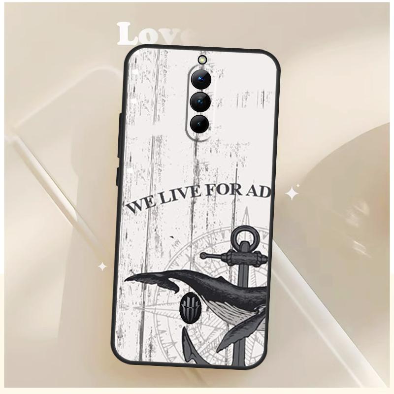 Japanese Pub Wave Anime Art Case For ZTE Nubia Red Magic 10S 9S 8S 8 9 10 11 Pro Plus 6 7 7S 6S For RedMagic 10 Air Cover