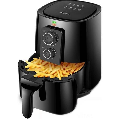 Goldmaster 3.8 Liter Airfryer Oil-Free Frying Hot Air Fryer with Vital Dynamic Airflow Technology GM7477