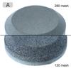 5 inch slijpsteen met dubbele korrel, snel slijpend, bruin korund/carborundum, huishoudelijke multifunctionele slijper voor scharen