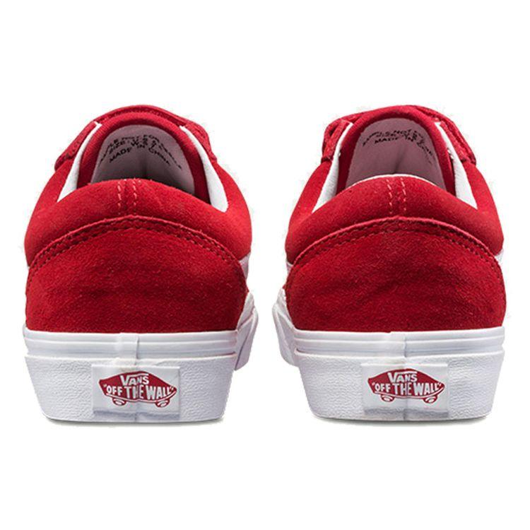 Vans Old Skool Velcro Low-Top Skate Shoes Unisex Sneaker Red VN0A3D29RXK