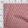 oneOone Cotton Flex Black Fabric Argyle Check Diy Clothing Quilting Fabric Print Fabric By Yard 40 Inches