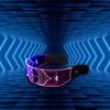 LED Light Up Futuristic Glasses for Party Enthusiasts Adjustable Luminous Eyewear Rechargeable Eyeglasses for Kids