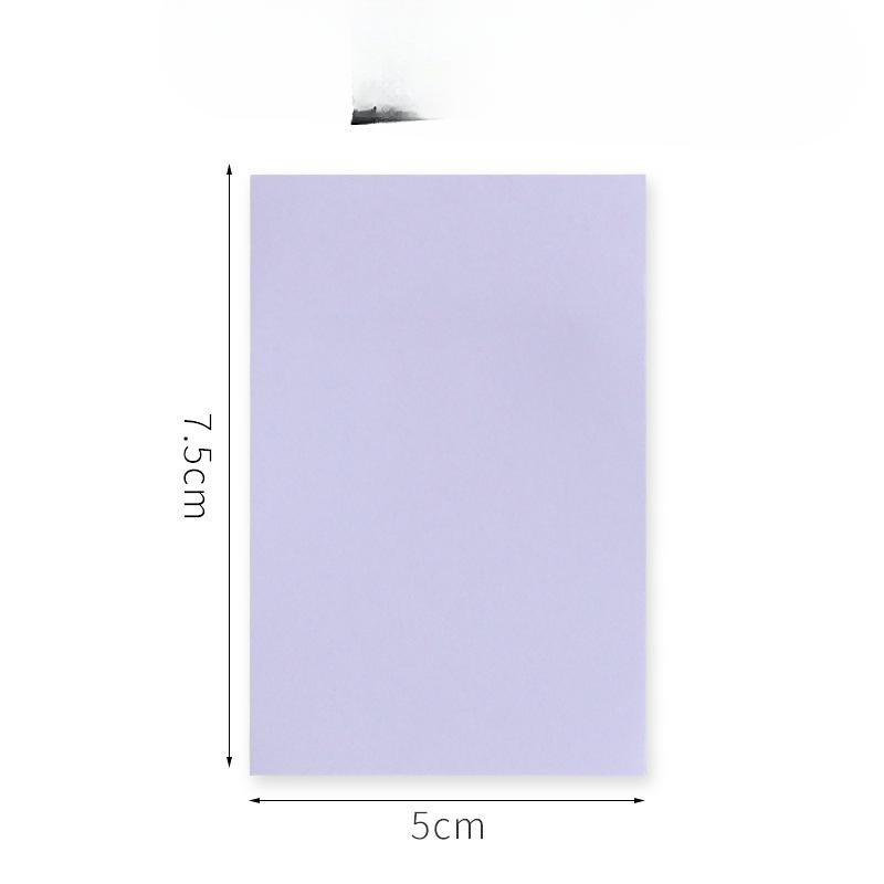 

Набор блокнотов Post-it Macaron для студенческих памяток с самоклеящейся бумагой long/10pcs фиолетовый