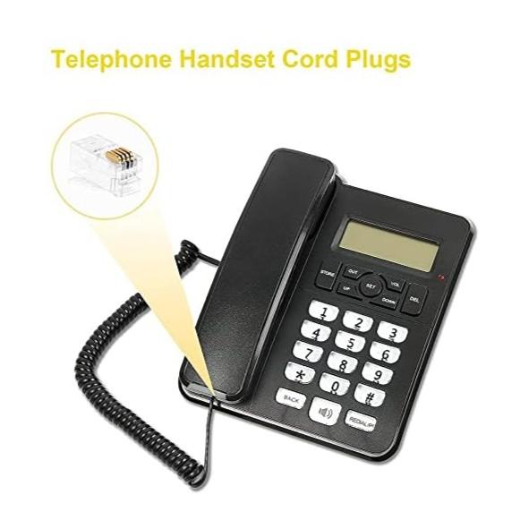 Telephone Plug, Zamo®, Rj12, 4P4C, Modular Connector For Phones And Headsets, Transparent