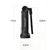USB Rechargeable Portable COB LED Flashlight Work Light Magnetic Lanterna Hanging Lamp With Built-in Battery Lamp Torch Tool