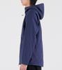 Button Seoul [Duck Down 90/10] Fleece Mixed Nylon Duck Down Hiking Jacket (Navy)