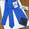 VIVIENNE WESTWOOD Tie VW15 (8.5cm Wide) Blue/Black [Used]