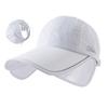 Adjustable Visor Sunscreen Baseball Hat Quick Dry Sports Cap Casual Retractable Sun Hat  Beach