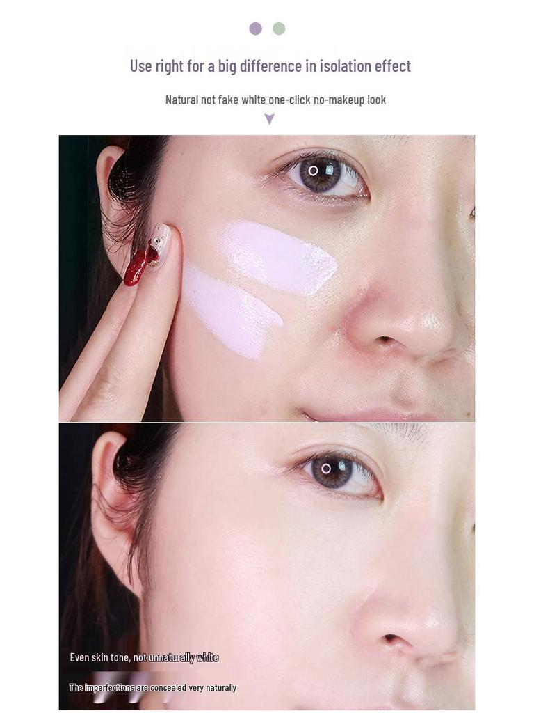 Hanru Women's 4-Piece Foundation Primer & Concealer Set with Loose Powder - Ideal for Beginners