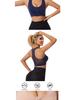 Plus Size Front Zip Mesh Cutout Wirefree Yoga Sports Bra for Women