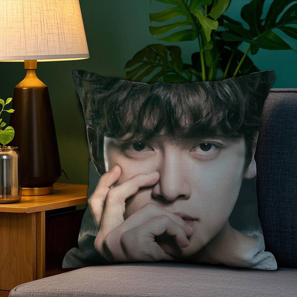 Federa Cuscino J-Ji C-Chang Wook Divano Soggiorno Camera da Letto Stampa Double-sided Cuscino Quadrato Copricuscino per il Riposo