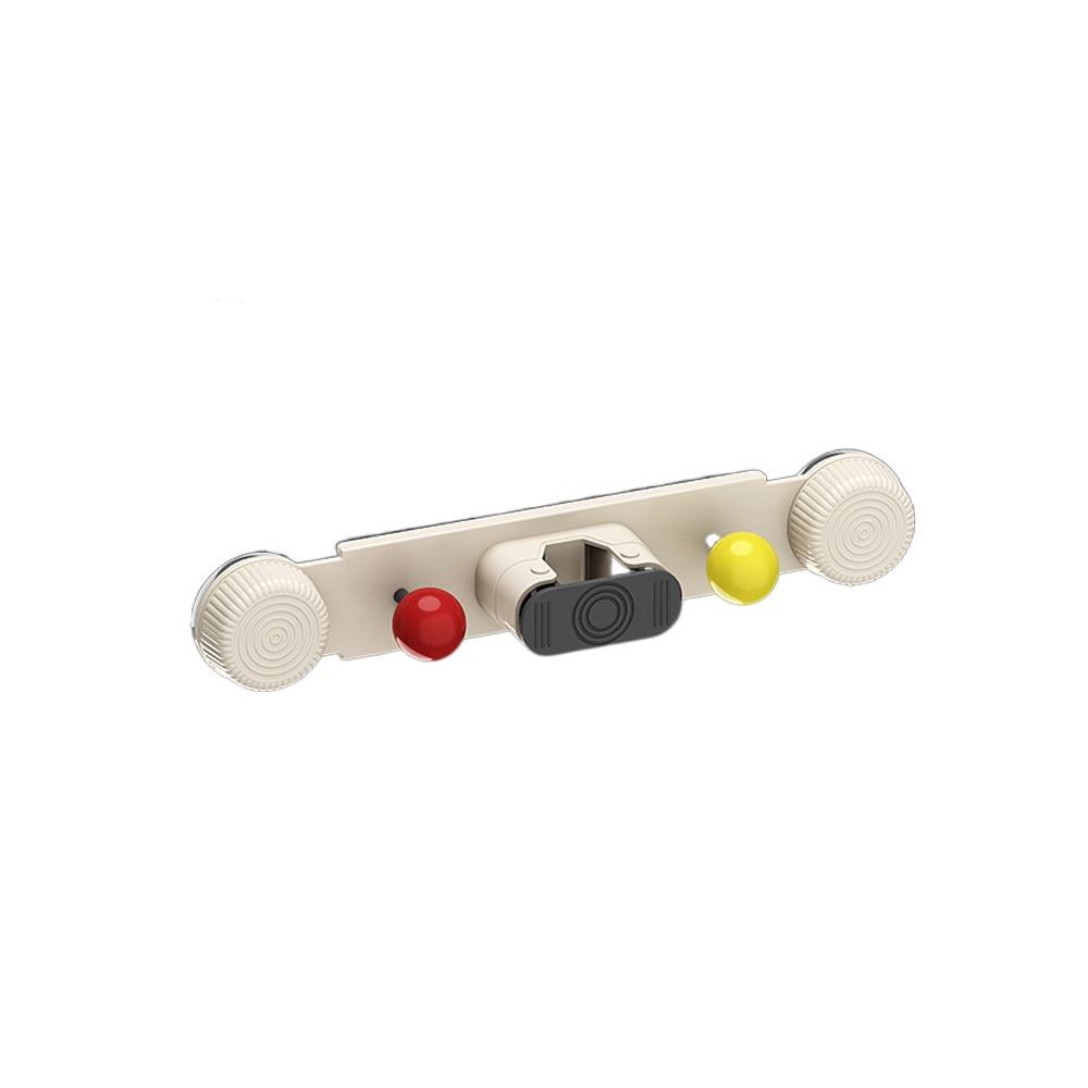Space-saving Mop Clip Rack Non Punching Mop Holder Multi-functional Mop Broom Hanger  Bathroom