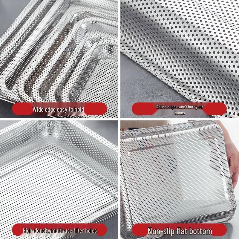 Naiduo Stainless Steel Multi-purpose Draining Tray