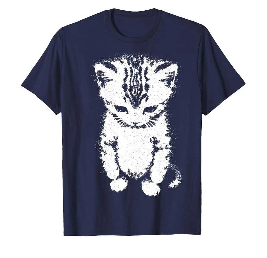 

Funny Meme Sad Crying Munchkin Cat Tshirt El Gato Sad Kitten Print Tops Casual Loose Cotton T Shirts Y2k Fashion Tees Unisex 4XL