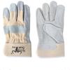 1 Pair Thickened Leather Welding Gloves Abrasion Resistant Labour Gloves  Moving Households
