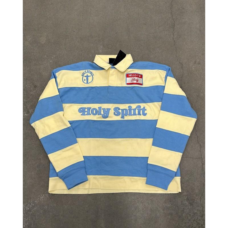 American Vintage Street Style Letter Embroidery Loose Fit Couple Sweatshirts Long Sleeve