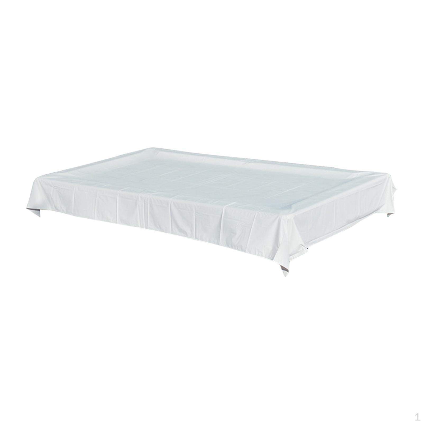 

8 Ft Pool Table Cover for Billiard And Snooker Protection Against Dust Water білий