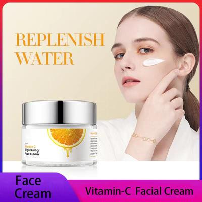 Vitamin C Moisturizing and Whitening Face Cream for Women Facial Cream with Vitamin C and Whitening Factors Face Care Skin Care 100g