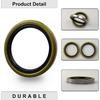 2 Pcs 90310-58003 Rear Axle Shaft Oil Seal Fit for Toyota 2005- Tacoma 2003-2012 4Runner 2007-2012 FJ Cruiser (Left Right Rear)