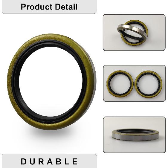2 Pcs 90310-58003 Rear Axle Shaft Oil Seal Fit for Toyota 2005- Tacoma 2003-2012 4Runner 2007-2012 FJ Cruiser (Left Right Rear)