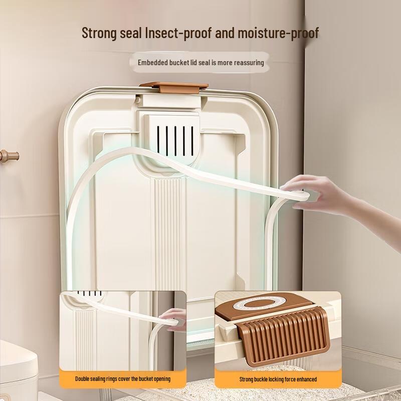 HANDUNYOU Food-Grade Airtight Rice Storage Container