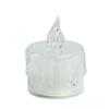 Korean Style LED Smokeless Tea Light Candle - Transparent, Luminous, Girl-Heart Design
