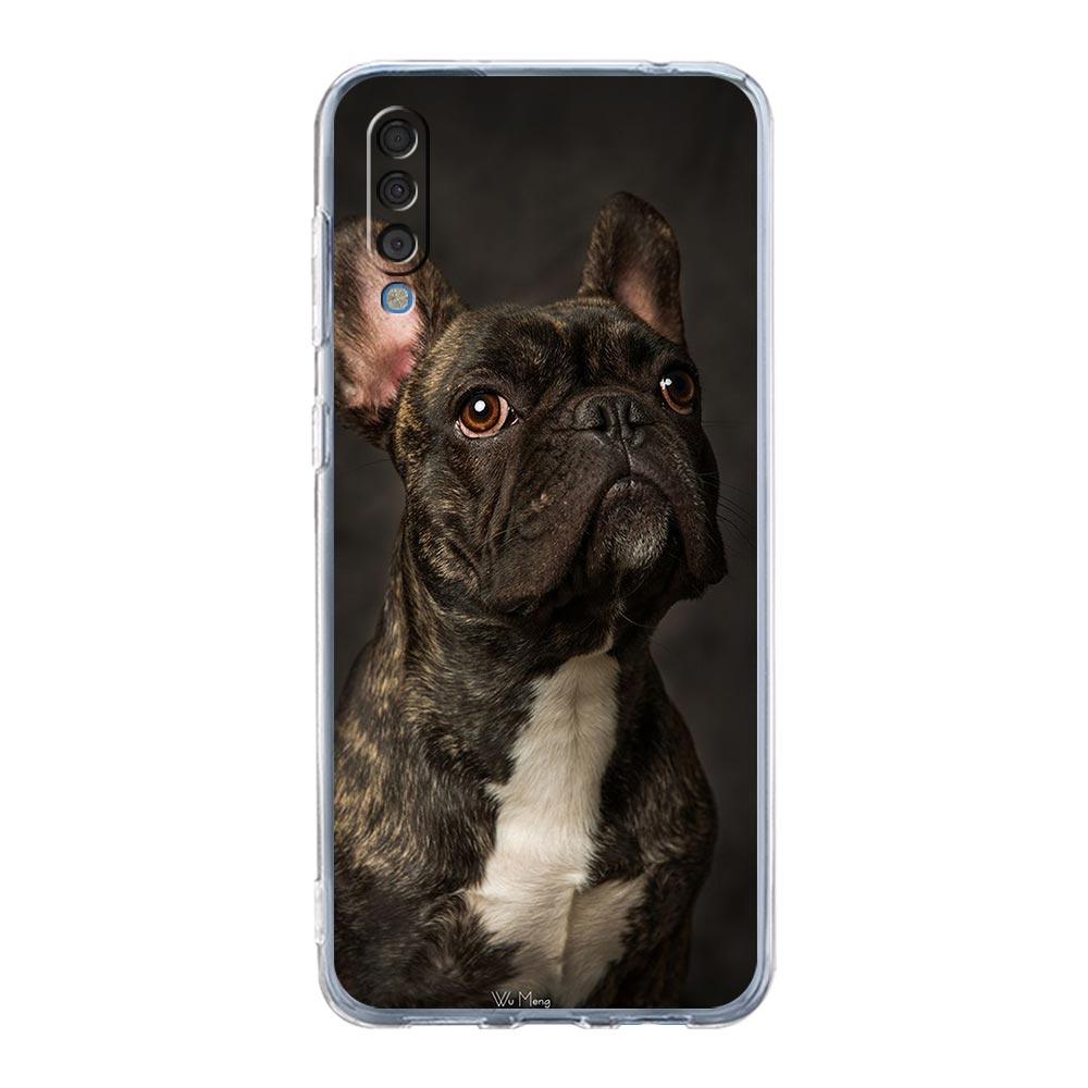 Phone Case For Samsung A56 A36 A26 A16 A14 A12 A22 A32 5G A34 A42 A52 A54 A50 A70 A72 A40 A04S A06 Cover French Bulldog Dog Pet