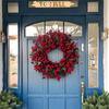 1 Piece of Decoration for Holiday Vacation Home Atmosphere Flower Wreath Decoration Christmas Door Decoration 48CM