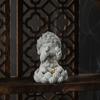 Four Not Small Buddha Incense Insert Tea Pets Household Zen Desktop Chinese Blue Sand Stone Ornament Living Room Indoor Seat