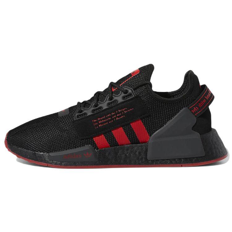 

adidas NMD_R1 V2 Black Vivid Red Men Sneakers Core-Black Carbon GY2071 39⅓