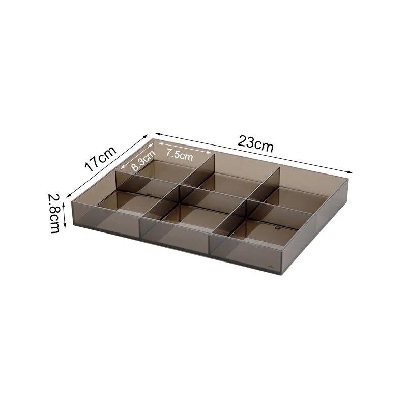 Desktop Drawer Storage Box Stackable Building Blocks Organizer Transparent Lego Toy Sundries Organizer Bins Home Cosmetics Boxes