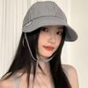 Y2k Sun Protection Hats Quick-drying Fisherman's Caps Fashion Striped Hat  For Women