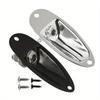 2 Stück Bootsform Jack Gitarren-Ausgangsbuchse 1/4" 6,35mm für ST E-Gitarre